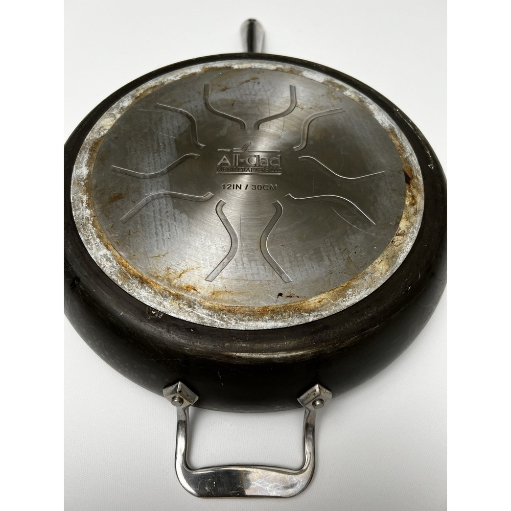 All-Clad HA1 Hard Anodized Nonstick PFOA Free 12" Open fry pan - Picture 3 of 3